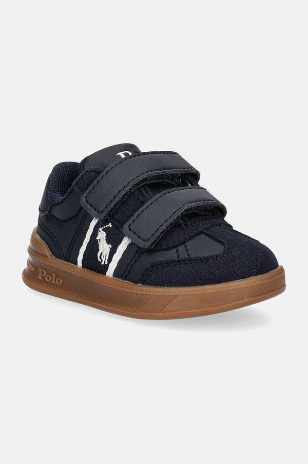 Polo Ralph Lauren Dječje tenisice Polo Ralph Lauren HERITAGE COURT III EZ T-TOE boja: tamno plava, RL00503410