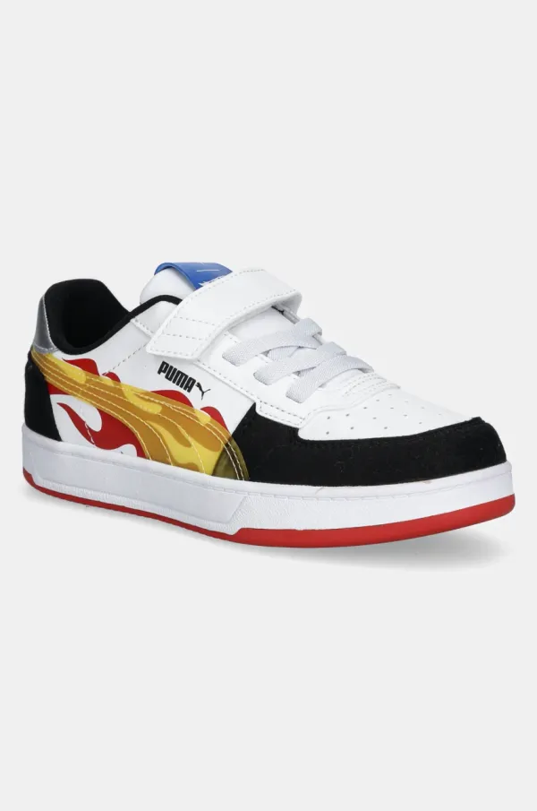 Puma Dječje tenisice Puma Caven 2.0 Hot Wheels AC+ boja: bijela, 401404