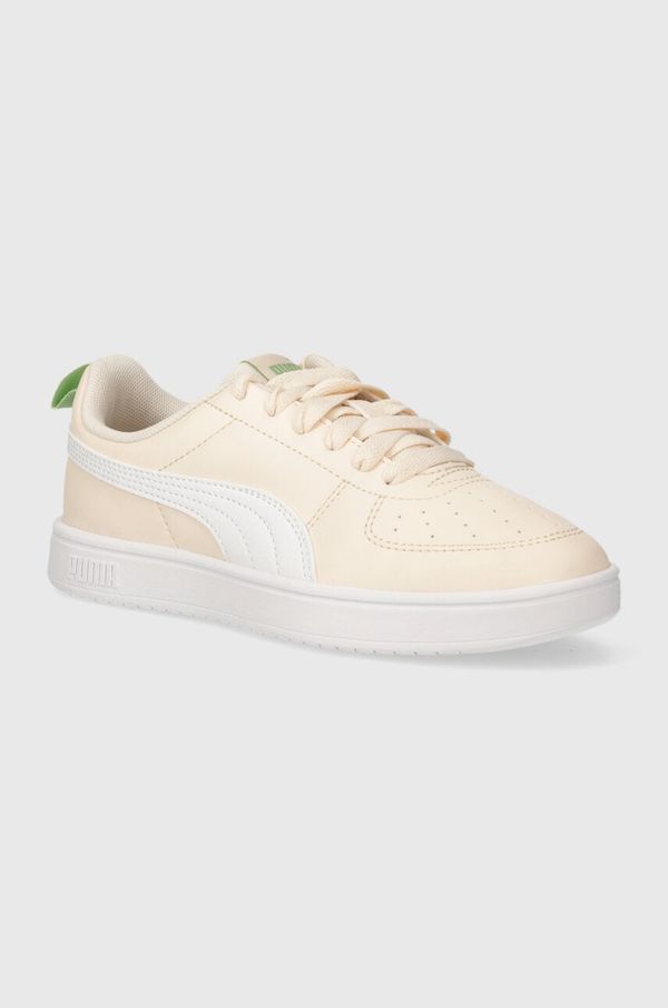 Puma Dječje tenisice Puma Rickie Jr boja: bež