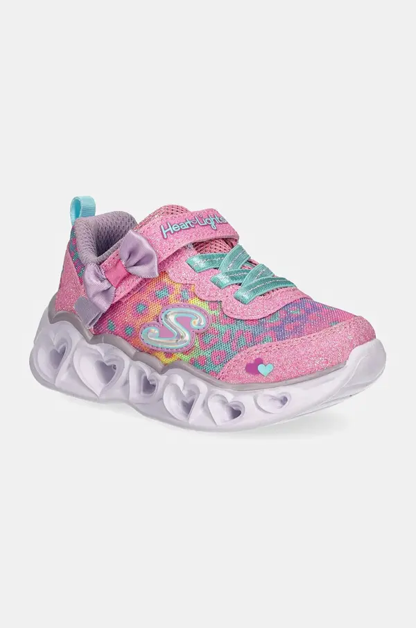 Skechers Dječje tenisice Skechers HEART LIGHTS boja: ružičasta, 302088N