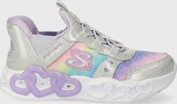 Skechers Dječje tenisice Skechers INFINITE HEART LIGHTS ETERNAL SHIMMER