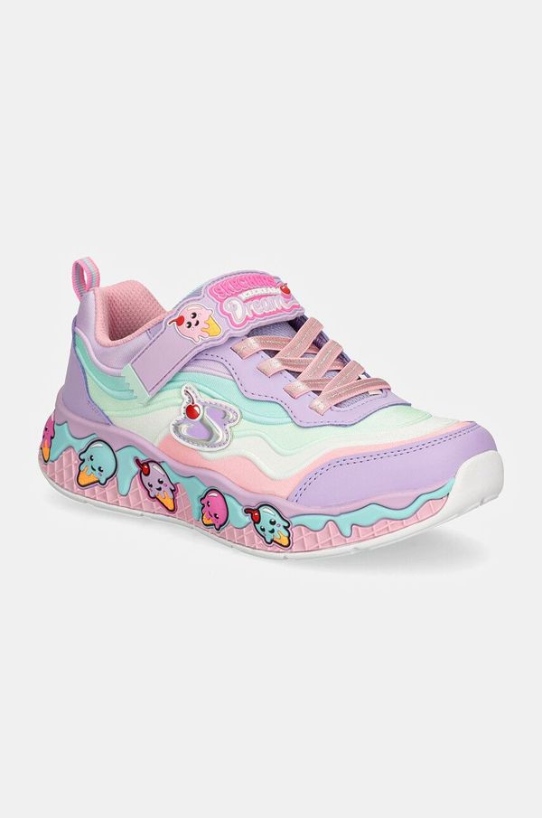 Skechers Dječje tenisice Skechers SUNDAE SWEETIES boja: ljubičasta, 303625L
