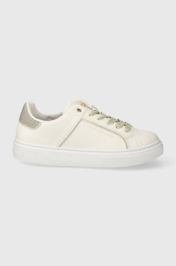 Tommy Hilfiger Dječje tenisice Tommy Hilfiger boja: bež