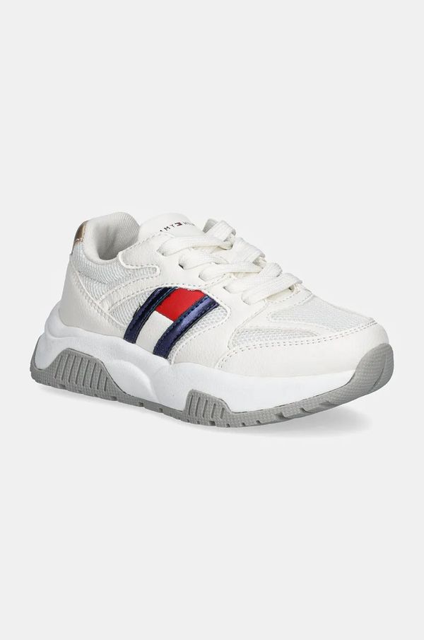 Tommy Hilfiger Dječje tenisice Tommy Hilfiger boja: bež, T3A9-33550