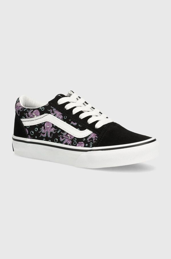 Vans Dječje tenisice Vans boja: crna