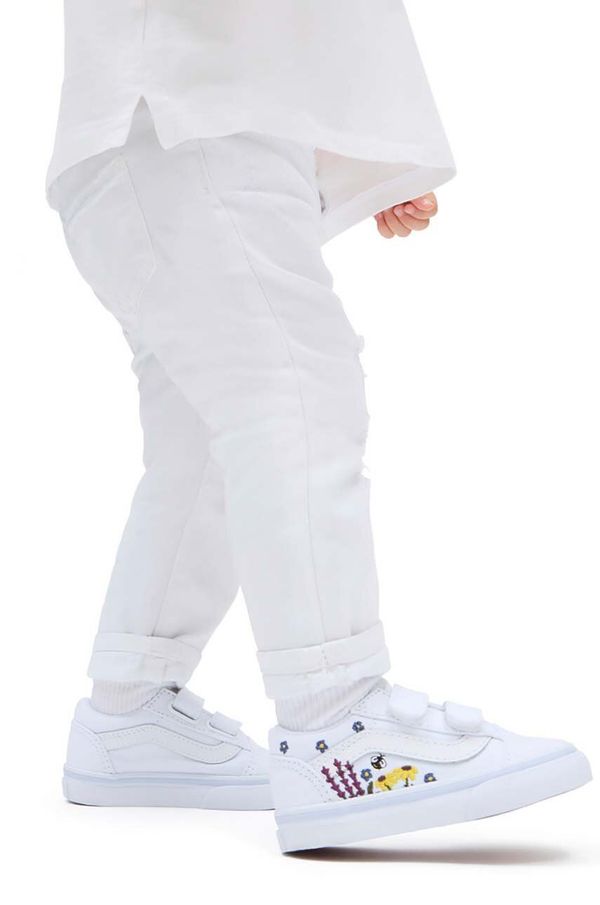 Vans Dječje tenisice Vans Old Skool V boja: bijela