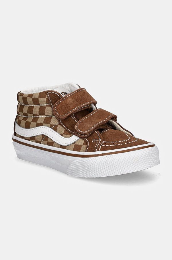 Vans Dječje tenisice Vans SK8-Mid Reissue boja: smeđa, VN000CZ7BF21