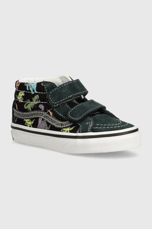 Vans Dječje tenisice Vans SK8-Mid Reissue boja: zelena, VN000CZ5BS51