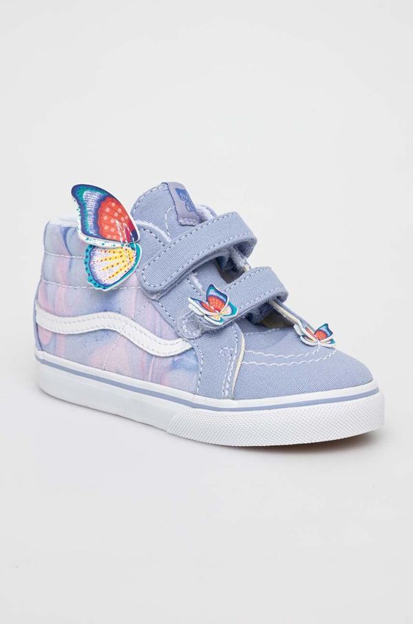 Vans Dječje tenisice Vans SK8-Mid Reissue Butterfly boja: tirkizna, VN000D0QPRP1