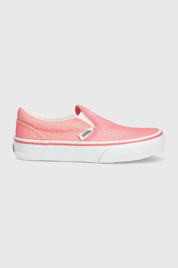Vans Dječje tenisice Vans UY Classic Slip-On boja: ružičasta
