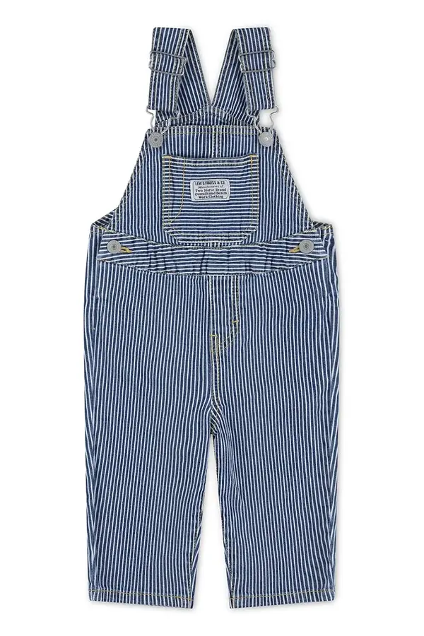 Levi's Dječje traper tregerice Levi's RAILROAD STRIPE OVERALL