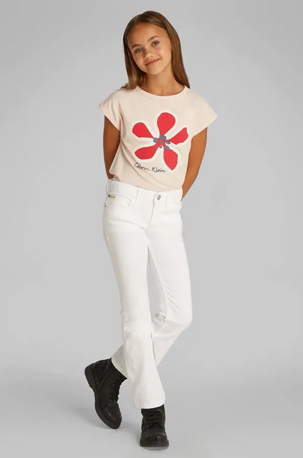 Calvin Klein Jeans Dječje traperice Calvin Klein Jeans FLARE IG0IG02840