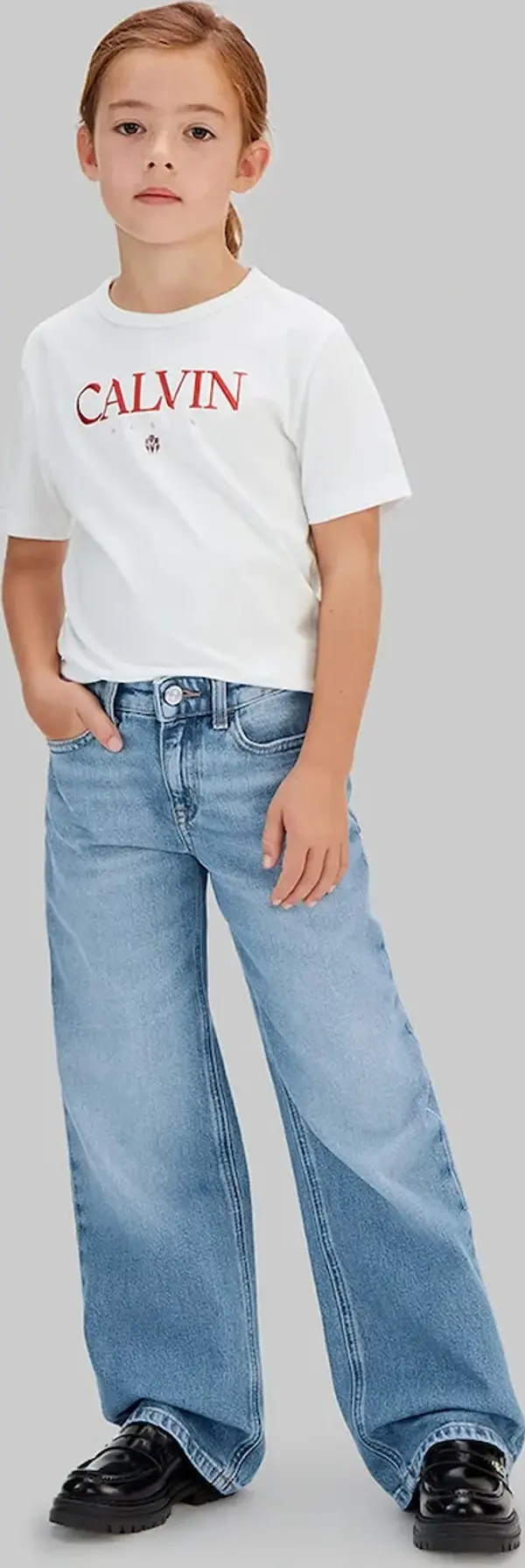 Calvin Klein Jeans Dječje traperice Calvin Klein Jeans HR WIDE