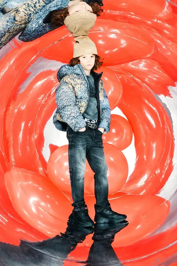 Diesel Dječje traperice Diesel D-MAKI-J TROUSERS