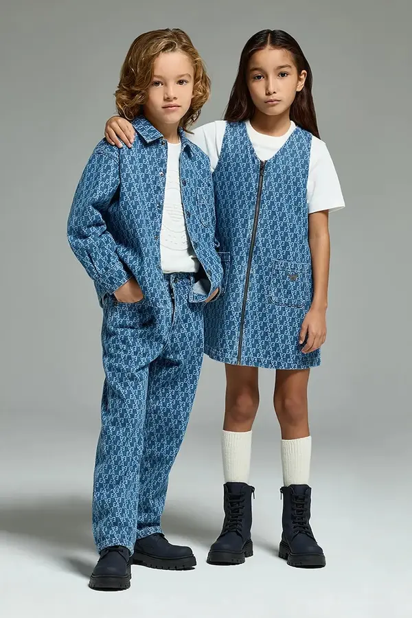 Emporio Armani Dječje traperice Emporio Armani