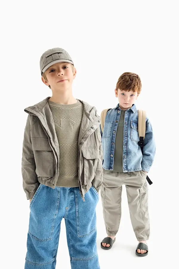 Emporio Armani Dječje traperice Emporio Armani