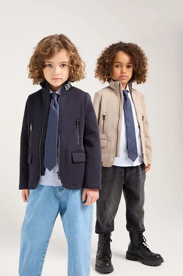 Emporio Armani Dječje traperice Emporio Armani