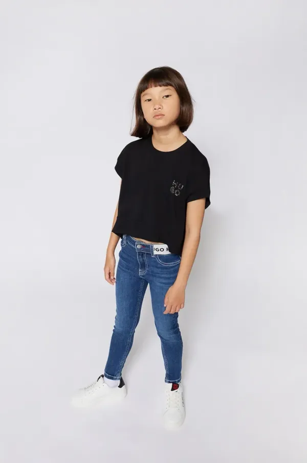 HUGO Dječje traperice HUGO G00408