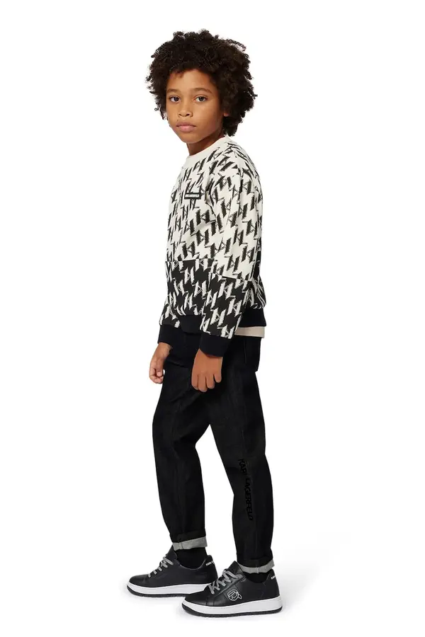 Karl Lagerfeld Dječje traperice Karl Lagerfeld