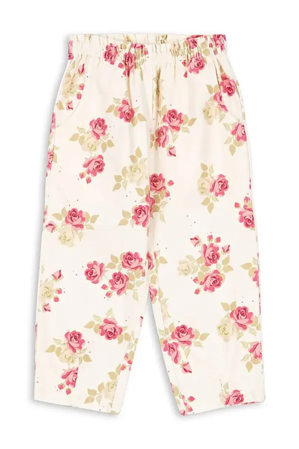 Konges Sløjd Dječje traperice Konges Sløjd MAGOT FRILL PANTS GOTS