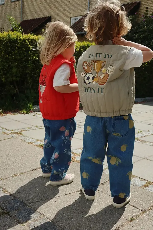 Konges Sløjd Dječje traperice Konges Sløjd MAGOT PANTS GOTS