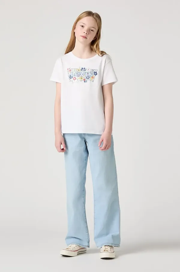 Levi's Dječje traperice Levi's WIDE LEG JEANS 4EL007