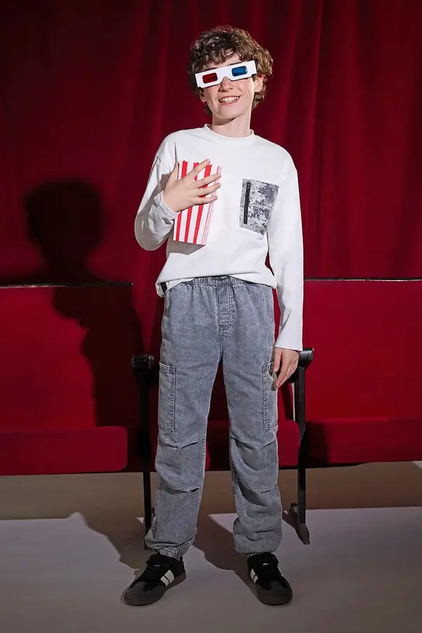 Mayoral Dječje traperice Mayoral denim cargo