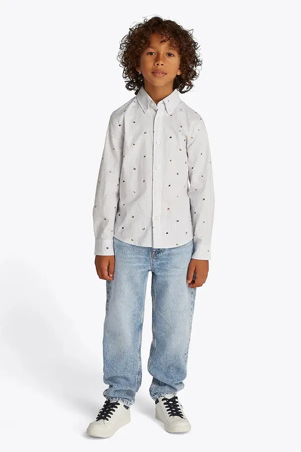 Tommy Hilfiger Dječje traperice Tommy Hilfiger ARCHIVE BARREL