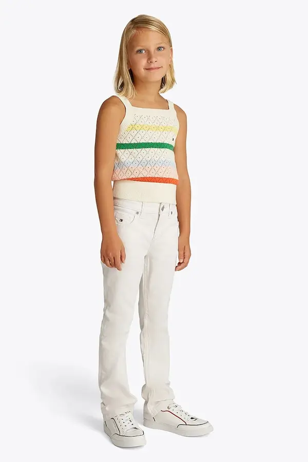 Tommy Hilfiger Dječje traperice Tommy Hilfiger FLARE