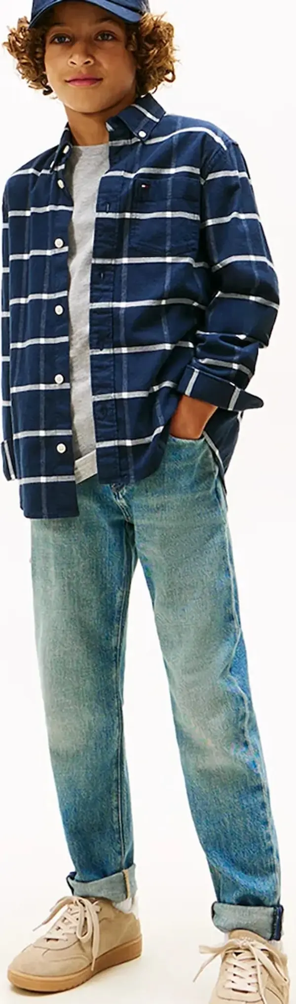 Tommy Hilfiger Dječje traperice Tommy Hilfiger MODERN STRAIGHT