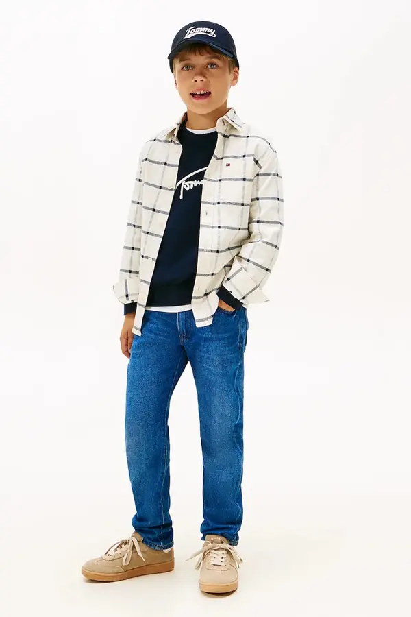 Tommy Hilfiger Dječje traperice Tommy Hilfiger MODERN STRAIGHT