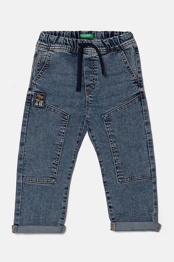 United Colors of Benetton Dječje traperice United Colors of Benetton 42VXGF01W