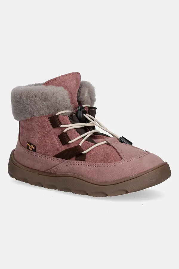 Froddo Dječje zimske cipele od brušene kože Froddo ZERU TEX COSY BAREFOOT