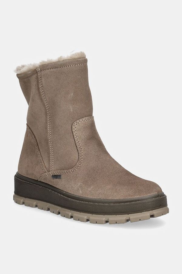 Primigi Dječje zimske cipele od brušene kože Primigi boja: bež, PNEGT 68697