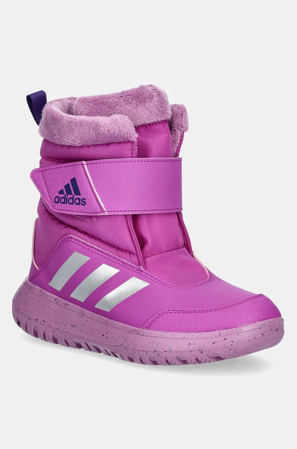 adidas Dječje zimske čizme adidas Winterplay C boja: ljubičasta, IE8673