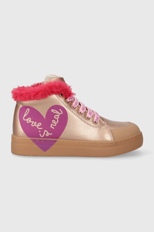 Agatha Ruiz de la Prada Dječje zimske čizme Agatha Ruiz de la Prada boja: zlatna