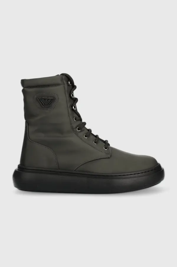 Emporio Armani Dječje zimske čizme Emporio Armani
