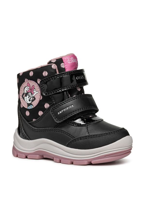 Geox Dječje zimske čizme Geox FLANFIL ABX boja: crna, B463WC.0BCMN