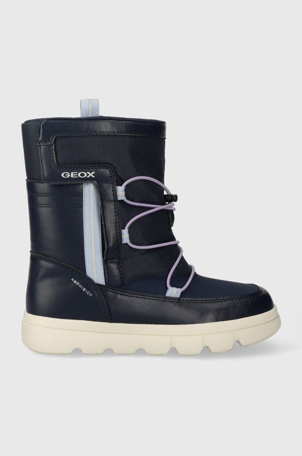 Geox Dječje zimske čizme Geox J36HWC 054FU J WILLABOOM B A boja: tamno plava