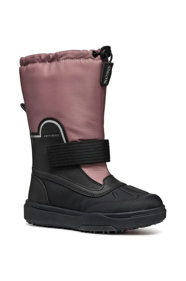 Geox Dječje zimske čizme Geox JUNSHEE PG boja: ružičasta, J46HSB.0MEFU