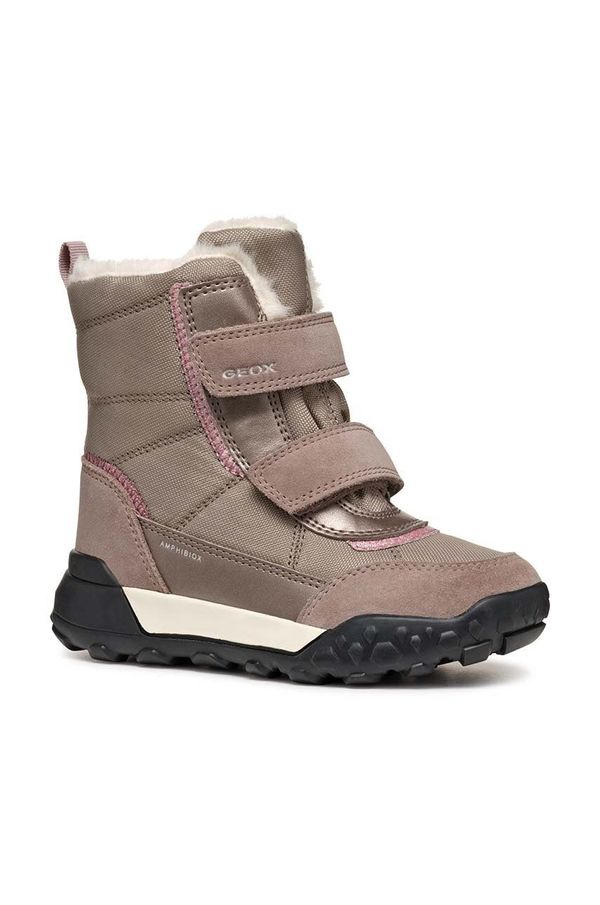 Geox Dječje zimske čizme Geox TREKKYUP AB boja: bež, J46M7E.0FU22