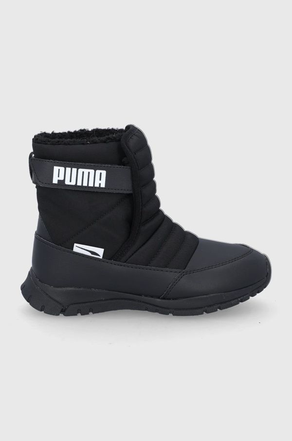 Puma Dječje zimske čizme Puma Puma Nieve Boot WTR AC PS boja: crna