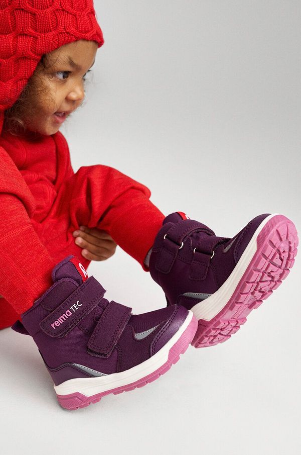 Reima Dječje zimske čizme Reima Qing boja: bordo, 5400026A