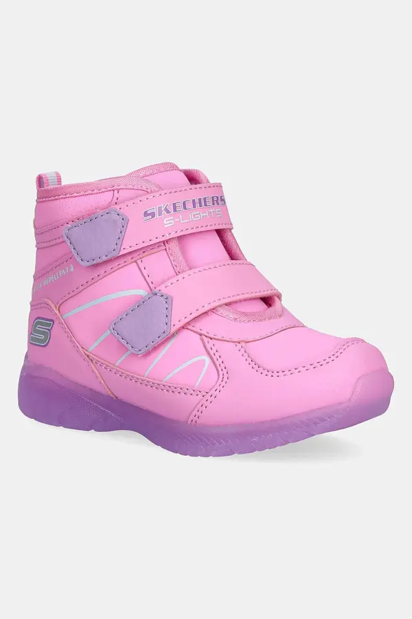 Skechers Dječje zimske čizme Skechers ILLUMI-BRIGHTS - POLAR STEPPE