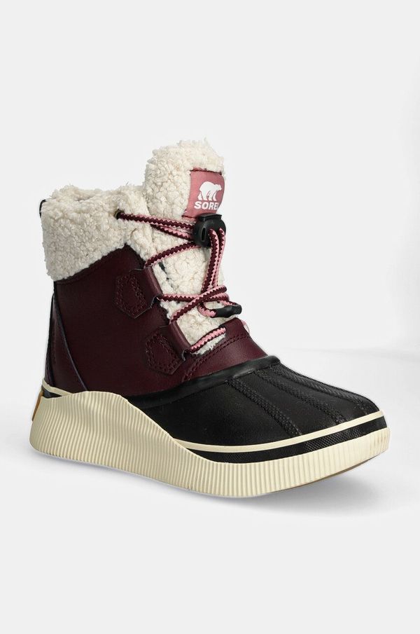 Sorel Dječje zimske čizme Sorel YOUTH OUT N ABOUT I boja: ljubičasta, 2101321