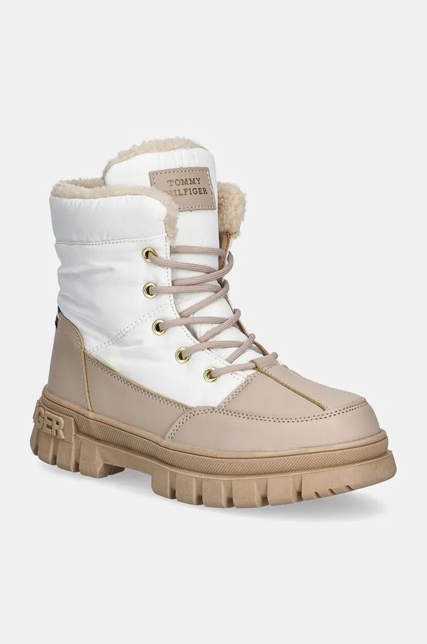 Tommy Hilfiger Dječje zimske čizme Tommy Hilfiger boja: bež, T3A5-33609