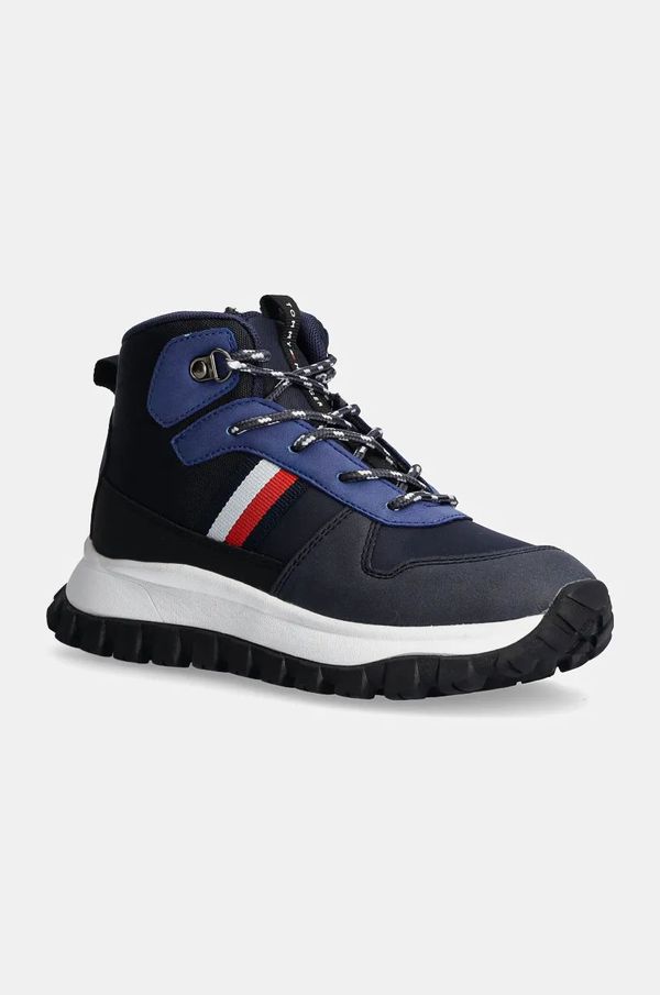Tommy Hilfiger Dječje zimske čizme Tommy Hilfiger boja: tamno plava, T3B9-33680
