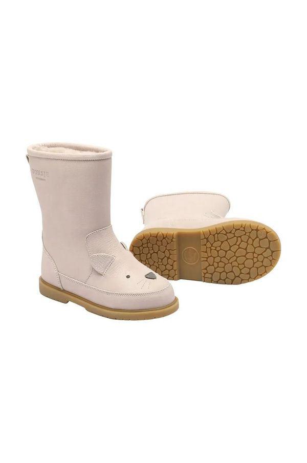 Donsje Dječje zimske kožne cipele Donsje Wadudu Classic Boots Cat boja: ružičasta, 2022020