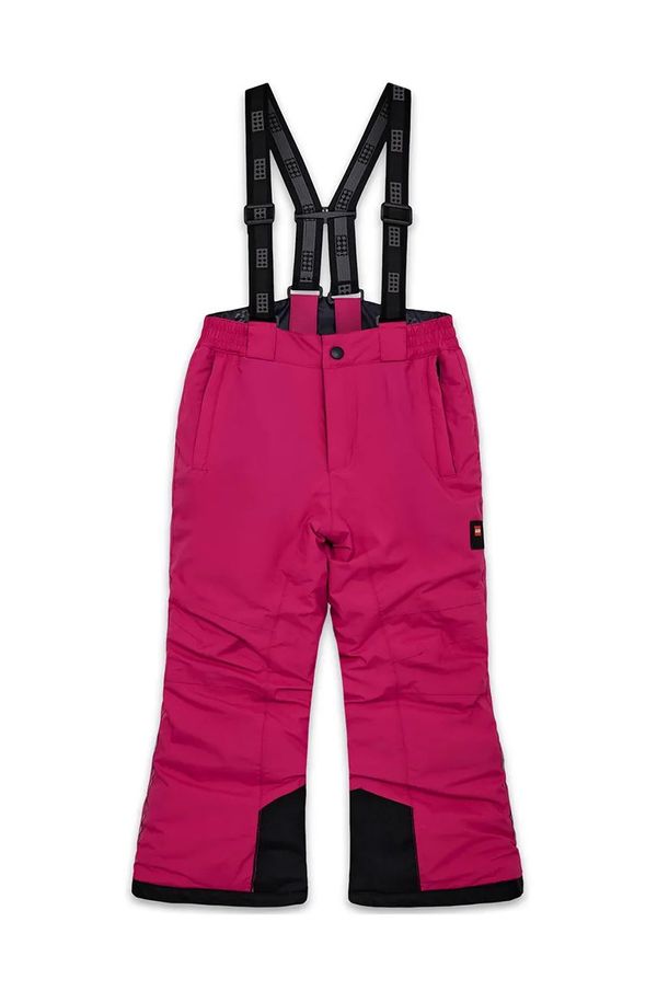 Lego Dječje zimske sportske hlače Lego Wear boja: ljubičasta