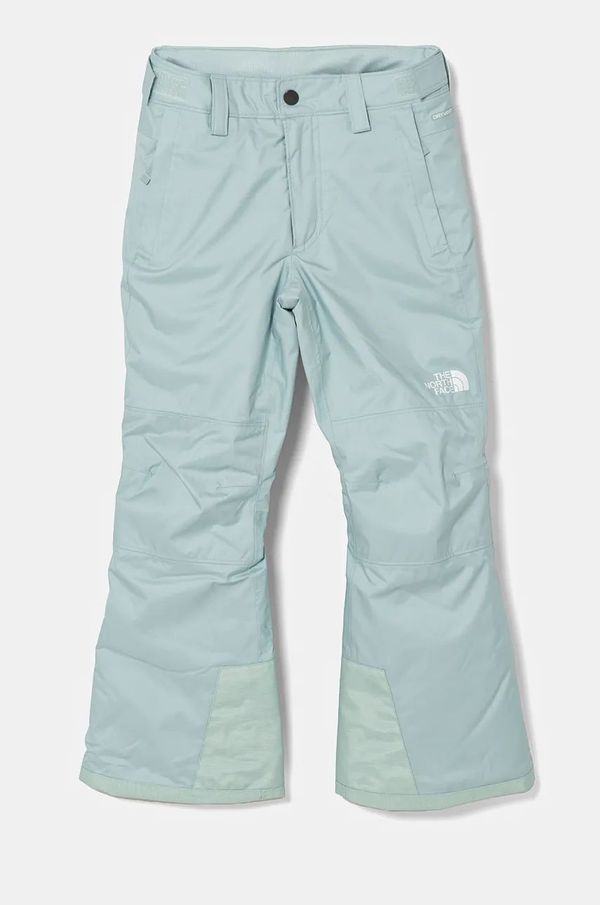 The North Face Dječje zimske sportske hlače The North Face FREEDOM INSULATED PANT boja: tirkizna, NF0A88UH1OC1